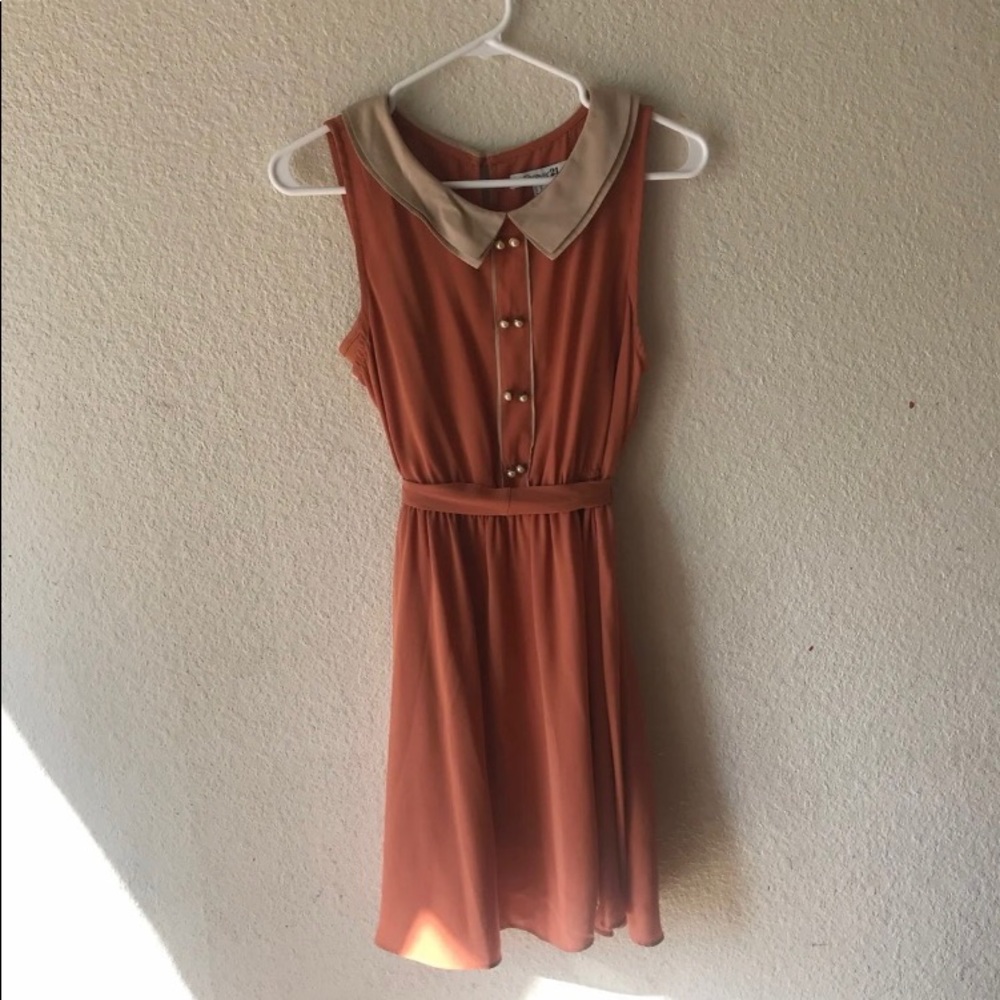 FOREVER 21 Copper Colored Dress